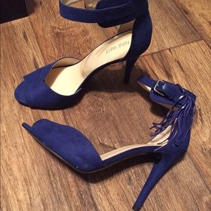 Cool Blue Nine West Heels